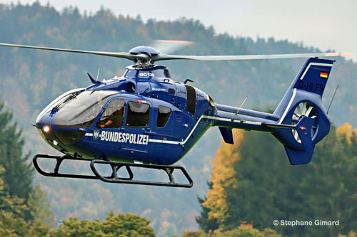 Hélicoptère EC135 D-HLFS Bundespolizei Fliegergruppe