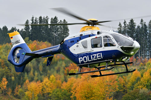 Hélicoptère EC135 D-HBBZ, Polizei Brandenburg