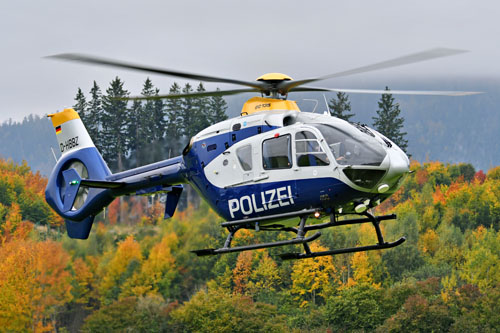 Hélicoptère EC135 D-HBBZ, Polizei Brandenburg