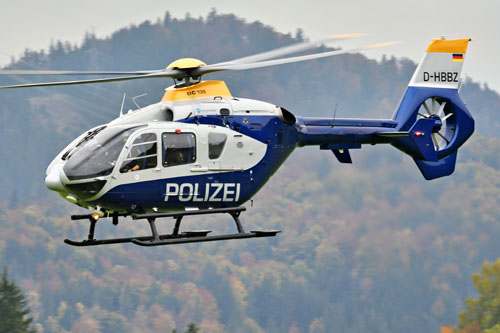 Hélicoptère EC135 D-HBBZ, Polizei Brandenburg