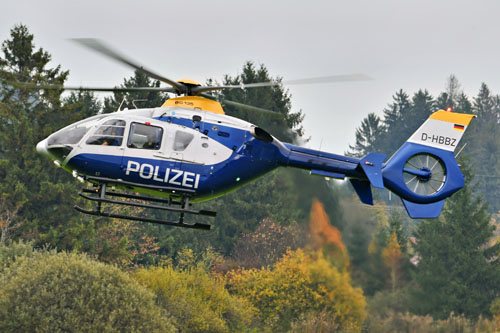 Hélicoptère EC135 D-HBBZ, Polizei Brandenburg