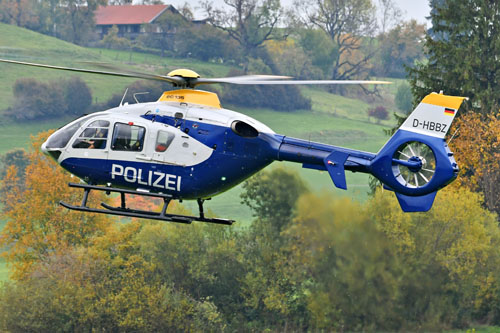 Hélicoptère EC135 D-HBBZ, Polizei Brandenburg