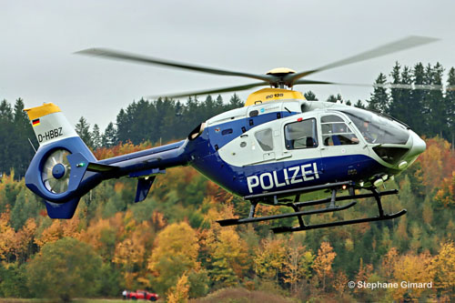 Hélicoptère EC135 D-HBBZ, Polizei Brandenburg