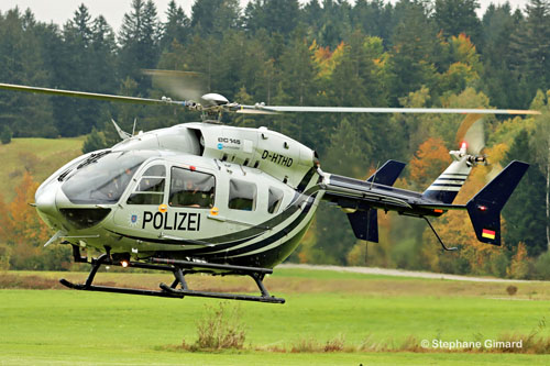 Hélicoptère EC145 D-HTHD, Polizei Thüringen