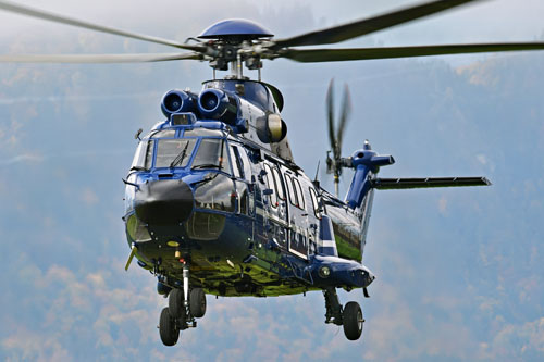 Hélicoptère AS332 L1 SuperPuma D-HEGK, Bundespolizei Fliegergruppe