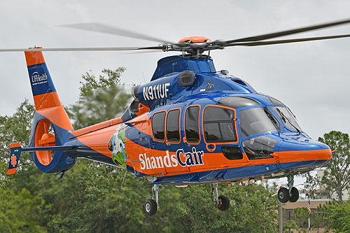 Hélicoptère EC155 N911UF ShandsCair, University of Florida Health, Gainesville