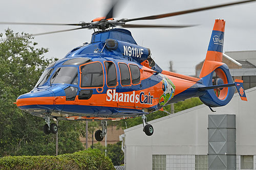 Hélicoptère EC155 N911UF ShandsCair, University of Florida Health, Gainesville