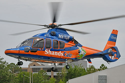 Hélicoptère EC155 N911UF ShandsCair, University of Florida Health, Gainesville