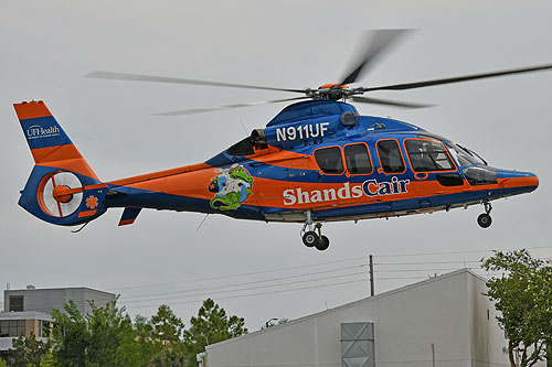 Hélicoptère EC155 N911UF ShandsCair, University of Florida Health, Gainesville