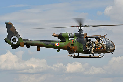 Hélicoptère SA342 Gazelle de l'ALAT (Aviation légère de l'Armée de Terre) française