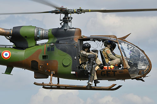 Hélicoptère SA342 Gazelle de l'ALAT (Aviation légère de l'Armée de Terre) française