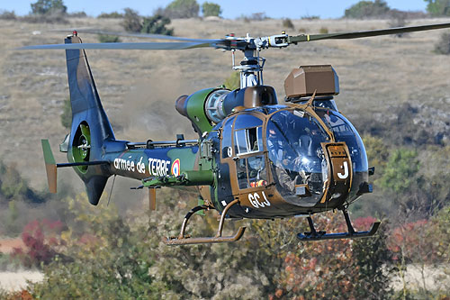 Hélicoptère SA342 Gazelle Viviane HOT de l'ALAT (Aviation légère de l'Armée de Terre) française