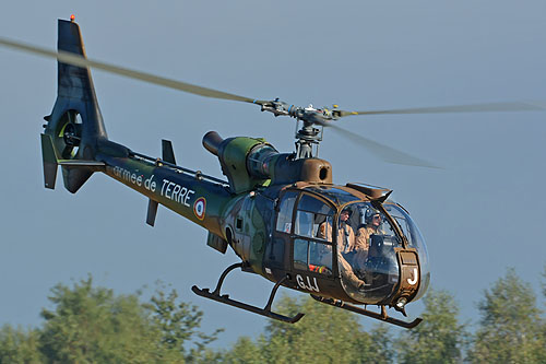 Hélicoptère SA342 Gazelle de l'ALAT (Aviation légère de l'Armée de Terre) française