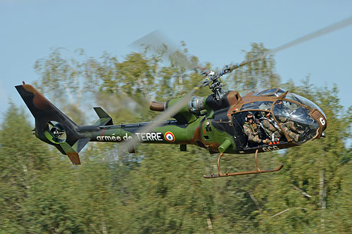 Hélicoptère SA342 Gazelle de l'ALAT (Aviation légère de l'Armée de Terre) française