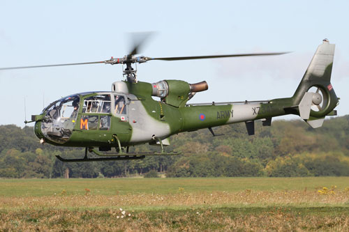 Hélicoptère Gazelle AH1 UK