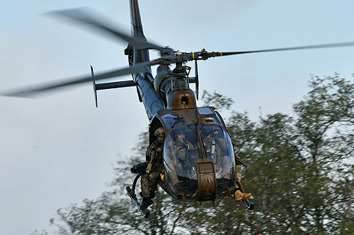 Hélicoptère SA342 Gazelle de l'ALAT (Aviation légère de l'Armée de Terre) française