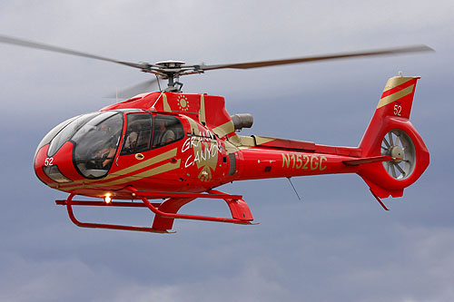 Hélicoptère EC130 de Grand Canyon Helicopters