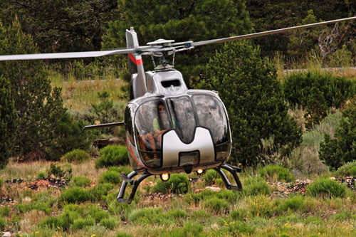 Hélicoptère EC130 de Maverick Helicopters