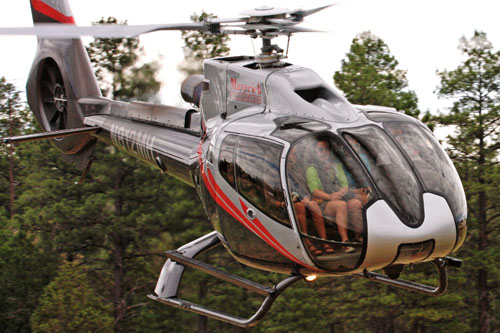 Hélicoptère Eurocopter EC130 de Maverick Helicopters