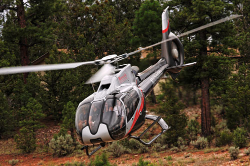 Hélicoptère EC130 de Maverick Helicopters