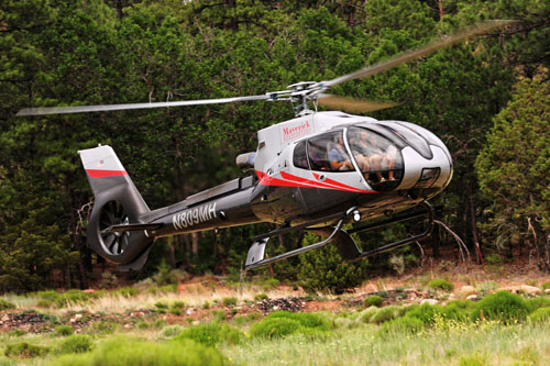 Hélicoptère EC130 de Maverick Helicopters