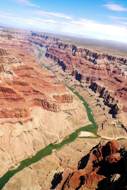 Survol du Grand Canyon en hélicoptère