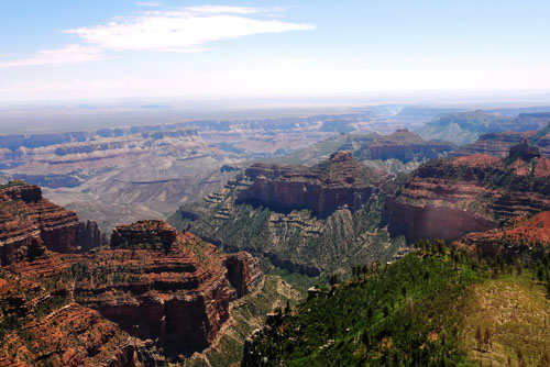 Survol du Grand Canyon en hélicoptère