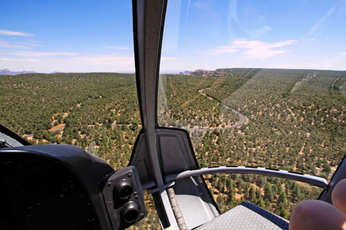 Survol du Grand Canyon en hélicoptère