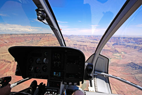 Survol du Grand Canyon en hélicoptère