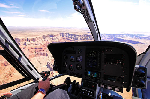 Survol du Grand Canyon en hélicoptère