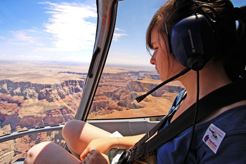 Survol du Grand Canyon en hélicoptère