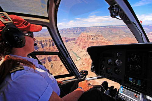 Survol du Grand Canyon en hélicoptère