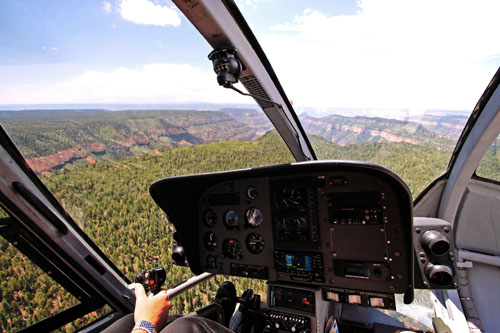 Survol du Grand Canyon en hélicoptère