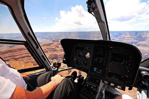 Survol du Grand Canyon en hélicoptère