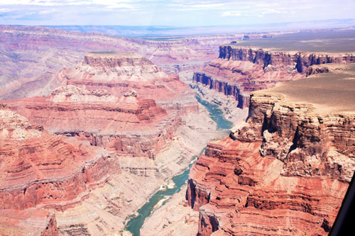 Survol du Grand Canyon en hélicoptère