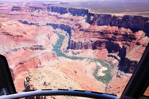 Survol du Grand Canyon en hélicoptère