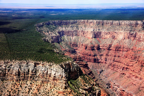 Survol du Grand Canyon en hélicoptère