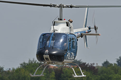 Hélicoptère AB206 de la Police italienne (Polizia di Stato)