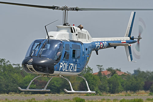 Hélicoptère AB206 de la Police italienne (Polizia di Stato)