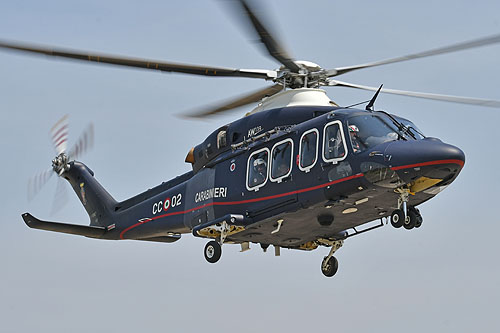 Hélicoptère AW139 de la Gendarmerie italienne (Carabinieri)