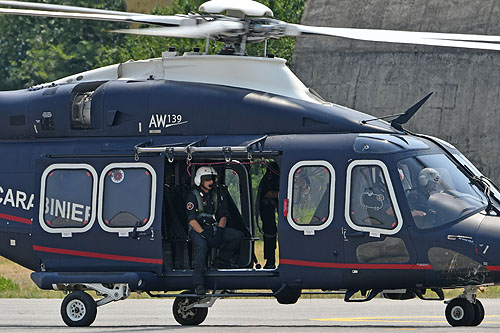 Hélicoptère AW139 de la Gendarmerie italienne (Carabinieri)