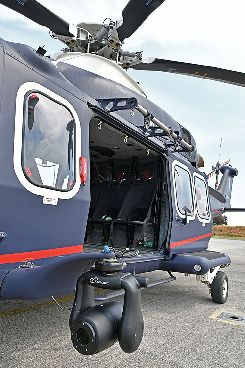 Hélicoptère AW139 de la Gendarmerie italienne (Carabinieri)