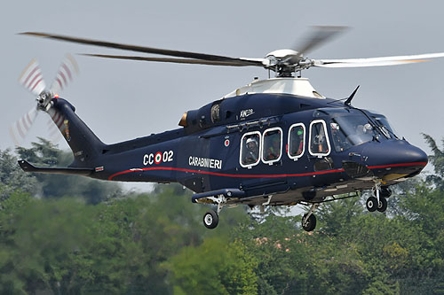 Hélicoptère AW139 de la Gendarmerie italienne (Carabinieri)