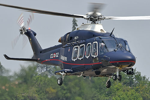 Hélicoptère AW139 de la Gendarmerie italienne (Carabinieri)