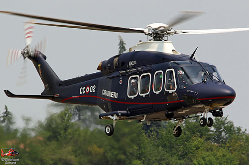 Hélicoptère AW139 de la Gendarmerie italienne (Carabinieri)