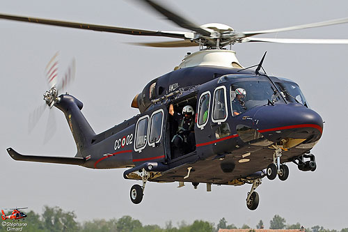 Hélicoptère AW139 de la Gendarmerie italienne (Carabinieri)