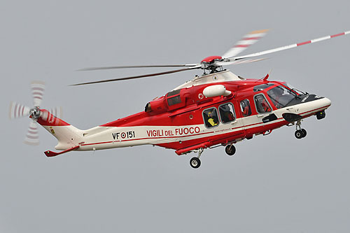 Hélicoptère AW139 des pompiers italiens (Vigili del Fuoco)