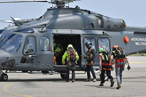 Hélicoptère HH139 de l'Armée de l'Air italienne (Aeronautica Militare)