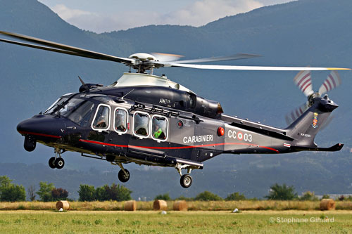 Hélicoptère AW139 de la Gendarmerie italienne (Carabinieri)