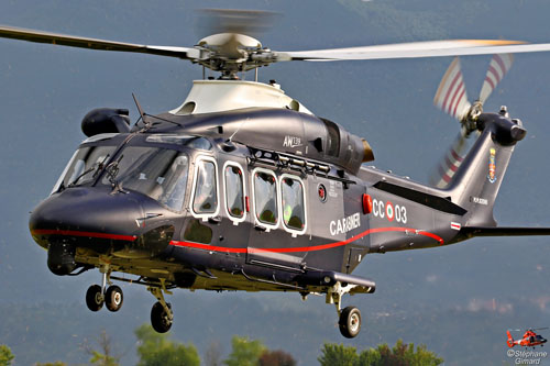 Hélicoptère AW139 de la Gendarmerie italienne (Carabinieri)